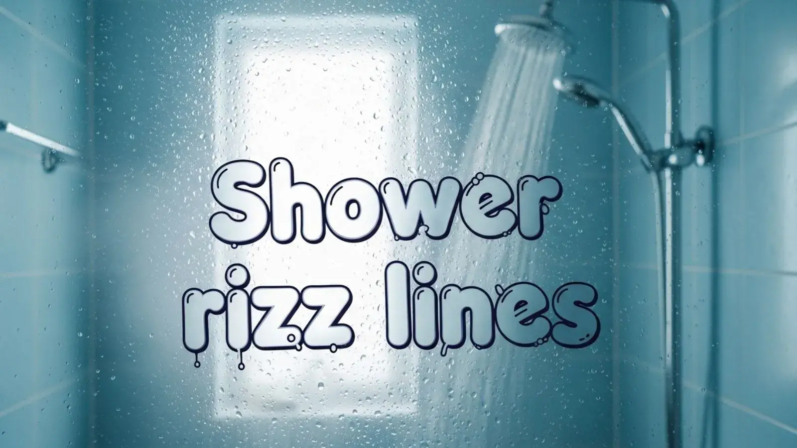 Shower Rizz Lines
