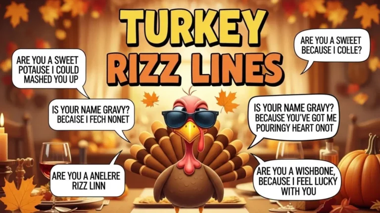 Turkey rizz lines