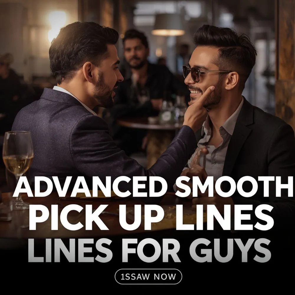 Advanced Smooth Pick Up Lines for Guys