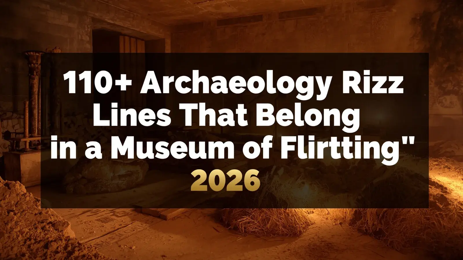 Archaeology rizz lines