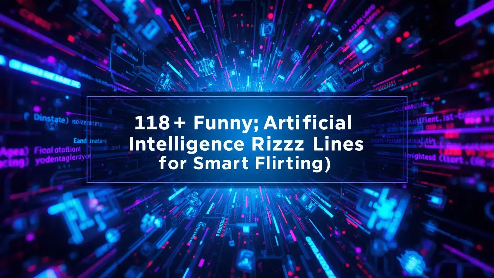 Artificial intelligence rizz lines