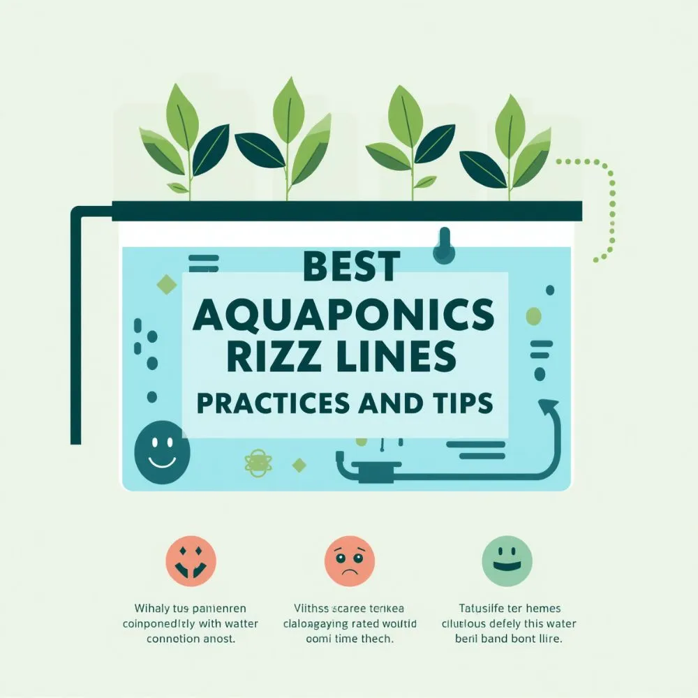 Best Aquaponics Rizz Lines Practices and Tips
