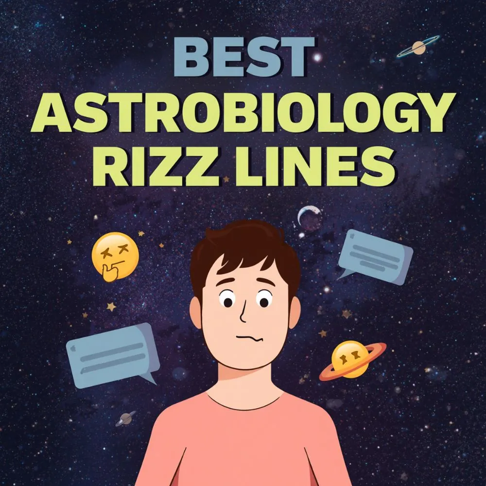Best Astrobiology Rizz Lines Practices