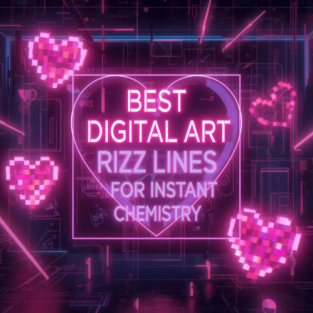 Best Digital Art Rizz Lines for Instant Chemistry