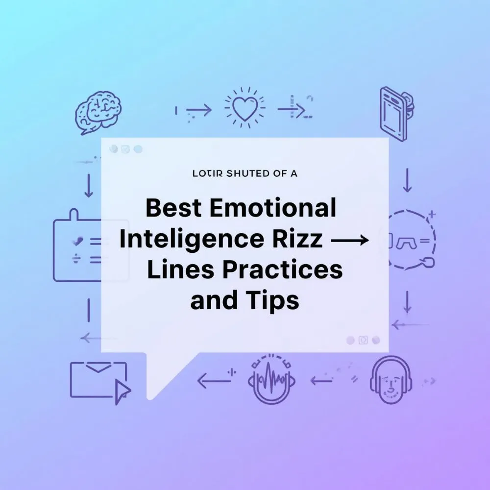 Best Emotional Intelligence Rizz Lines Practices and Tips
