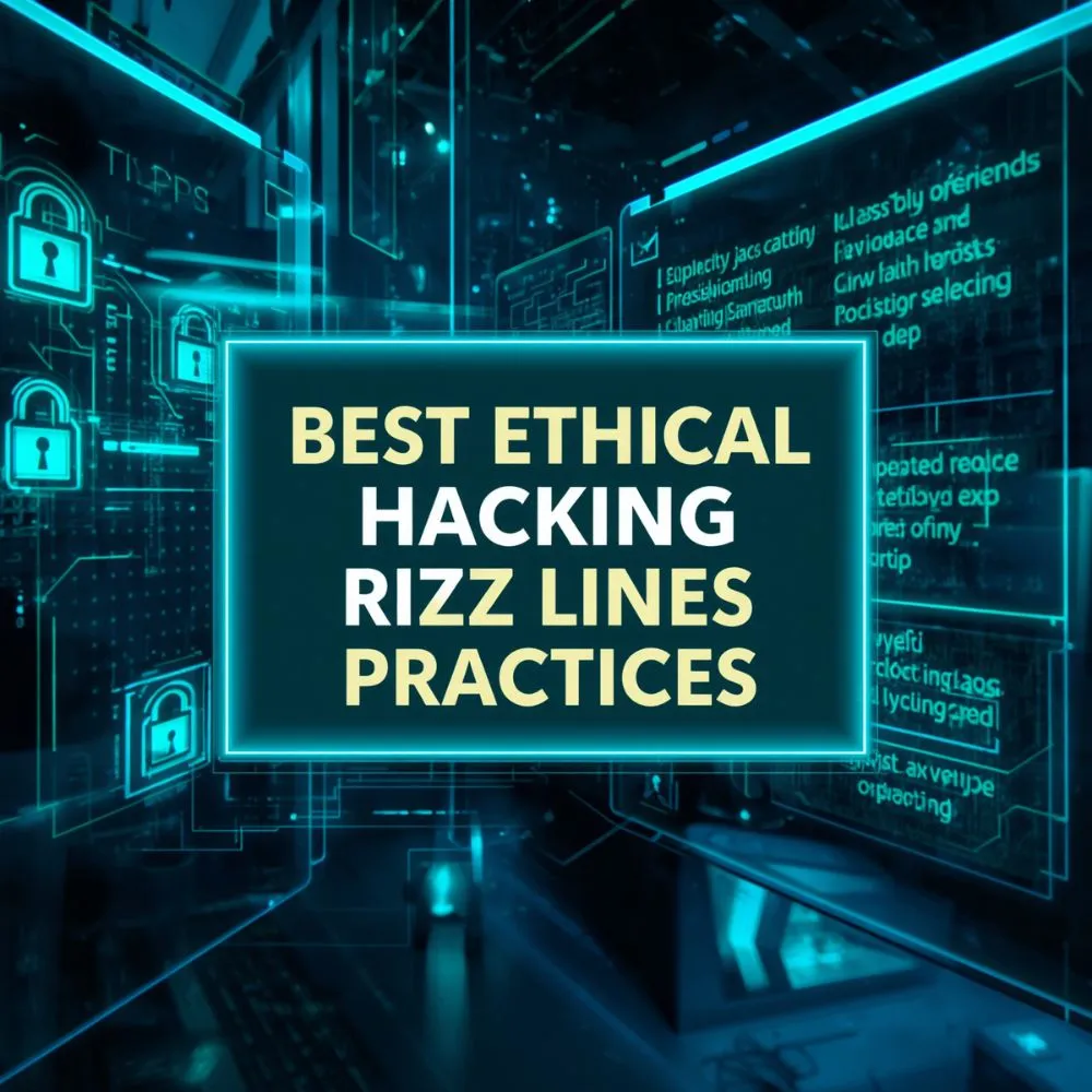 Best Ethical Hacking Rizz Lines Practices