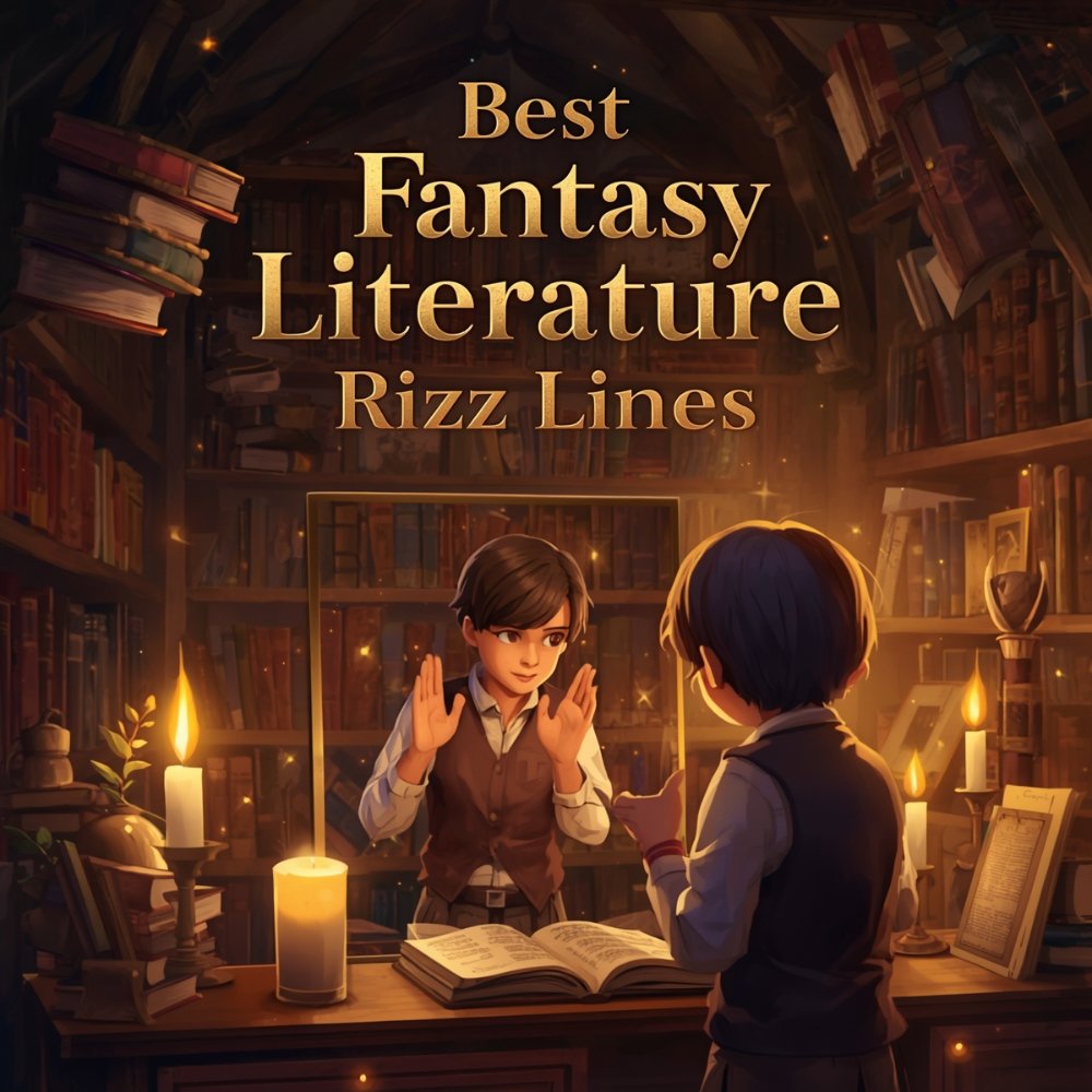 Best Fantasy Literature Rizz Lines