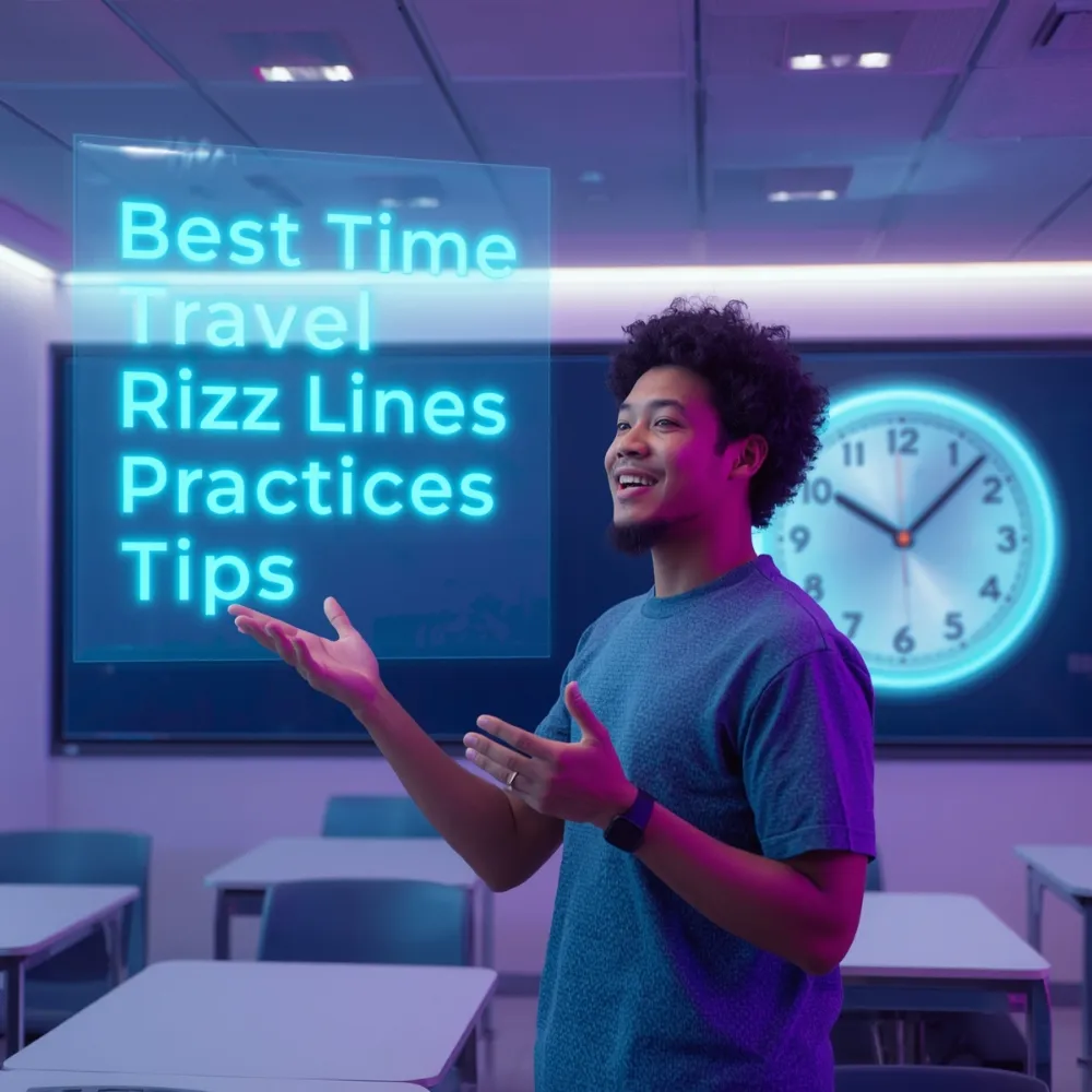 Best Time Travel Rizz Lines Practices Tips