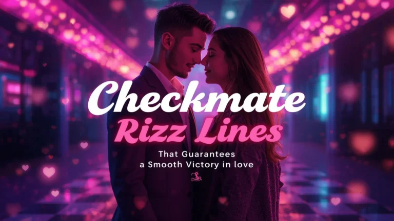 Checkmate rizz lines