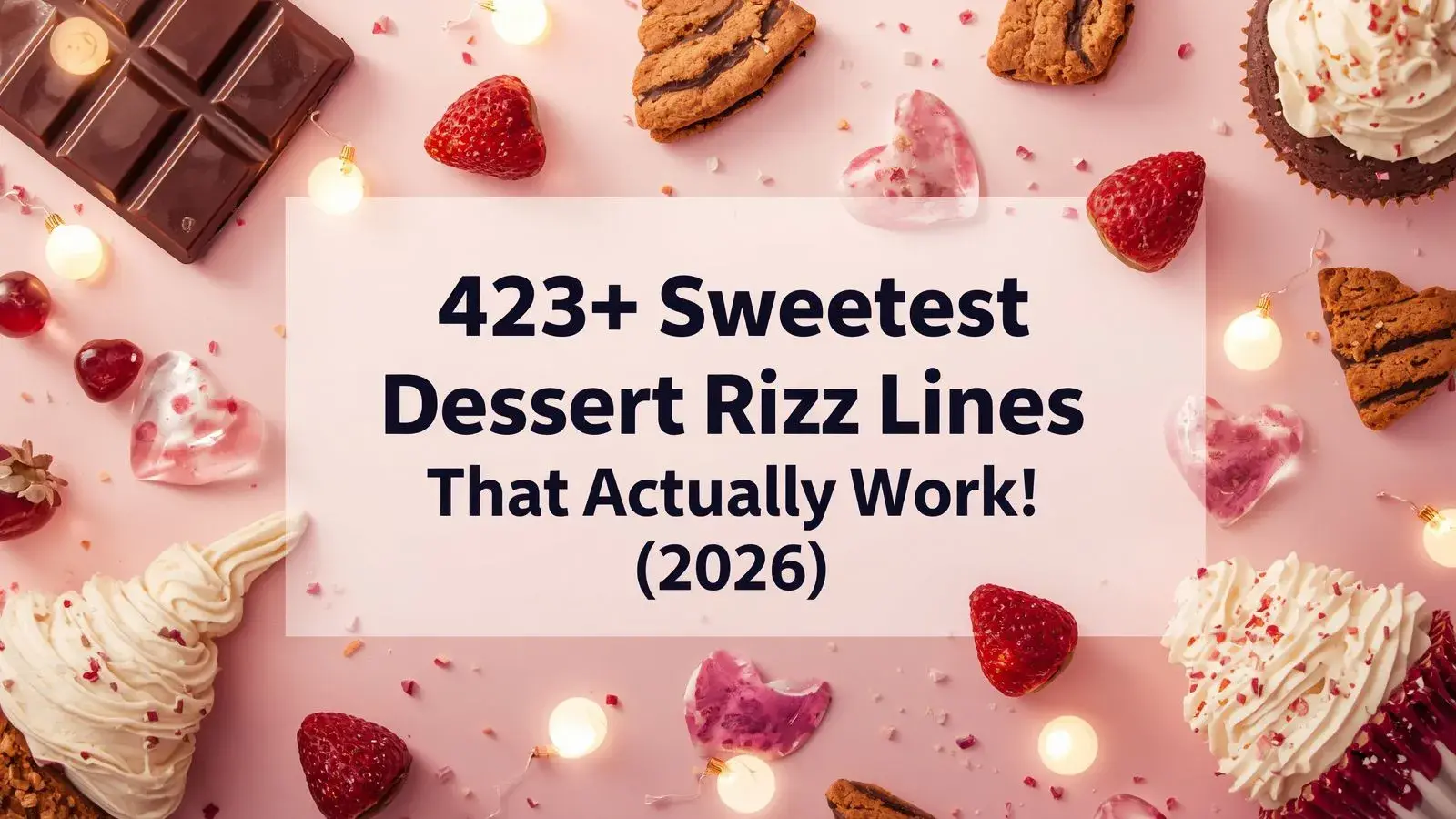 Dessert Rizz Lines