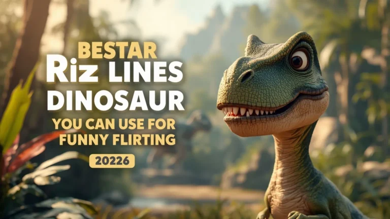 Dinosaur rizz lines
