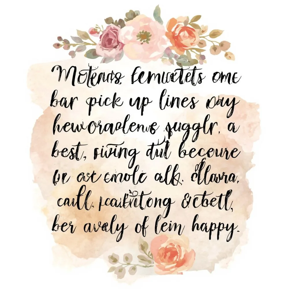Flirty Happy Mothers Day Pick Up Lines