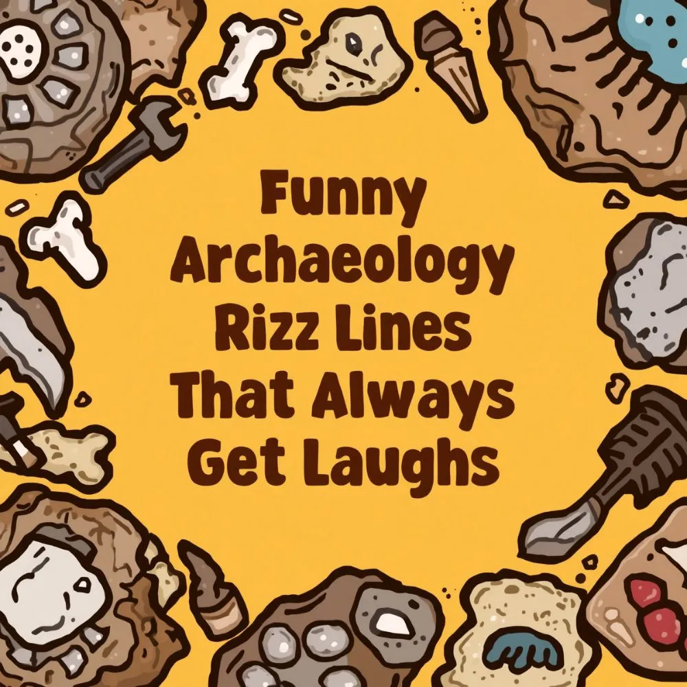 Funny Archaeology Rizz Lines That Always Get Laughs