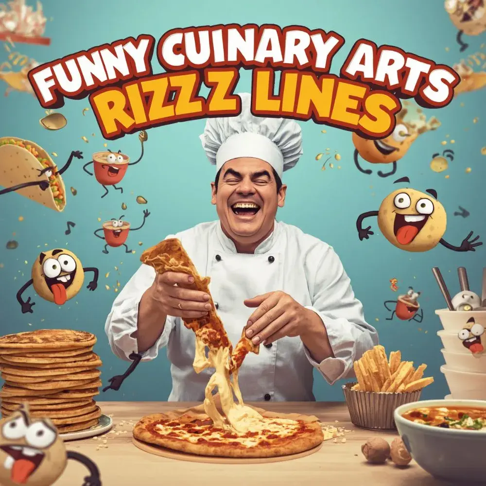 Funny Culinary Arts Rizz Lines That Always Get Laughs
