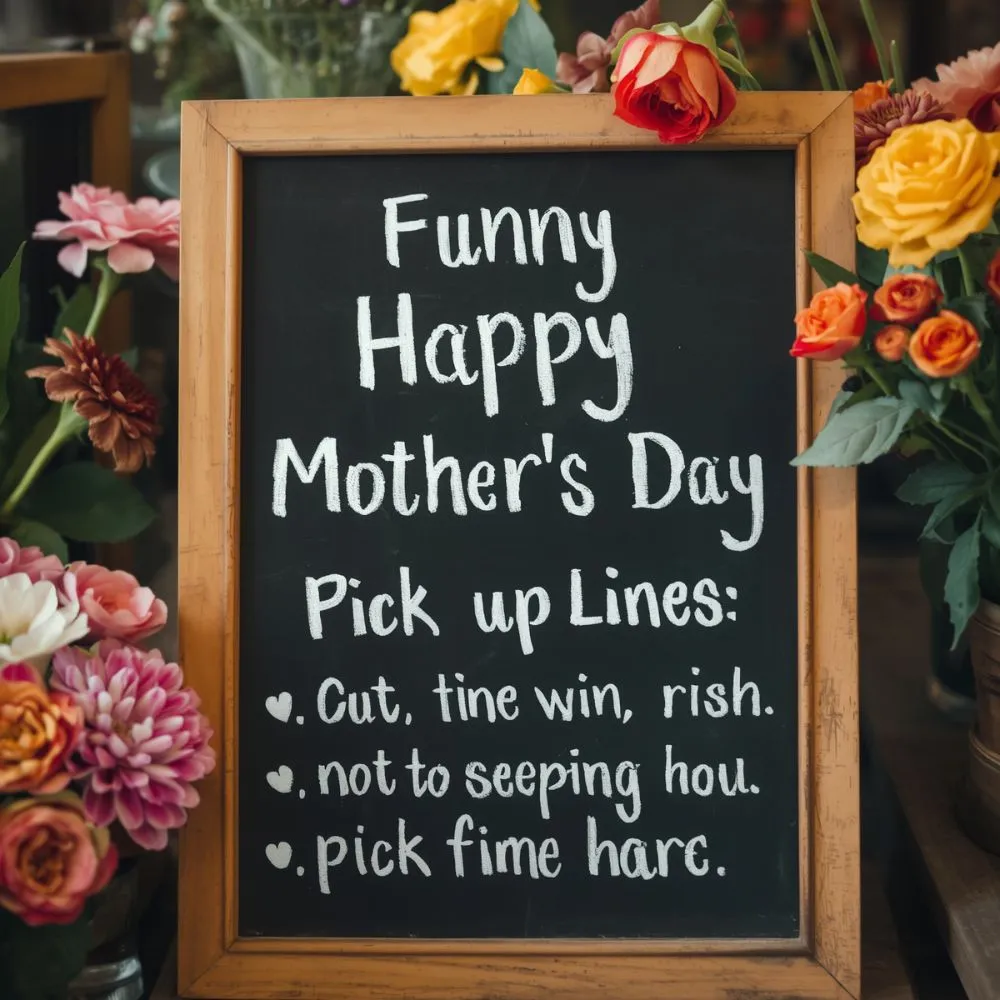 Funny Happy Mothers Day Pick Up Lines