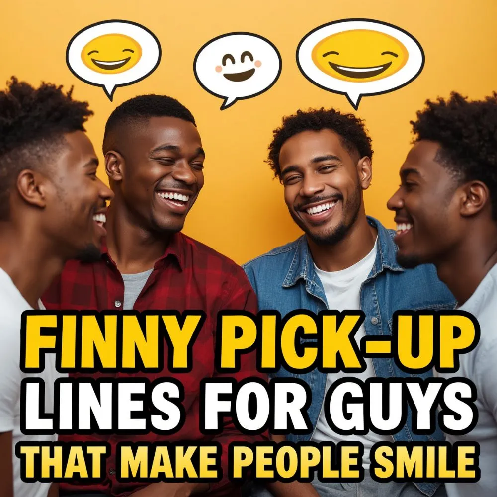 Funny Pick Up Lines for Guys That Make People Smile