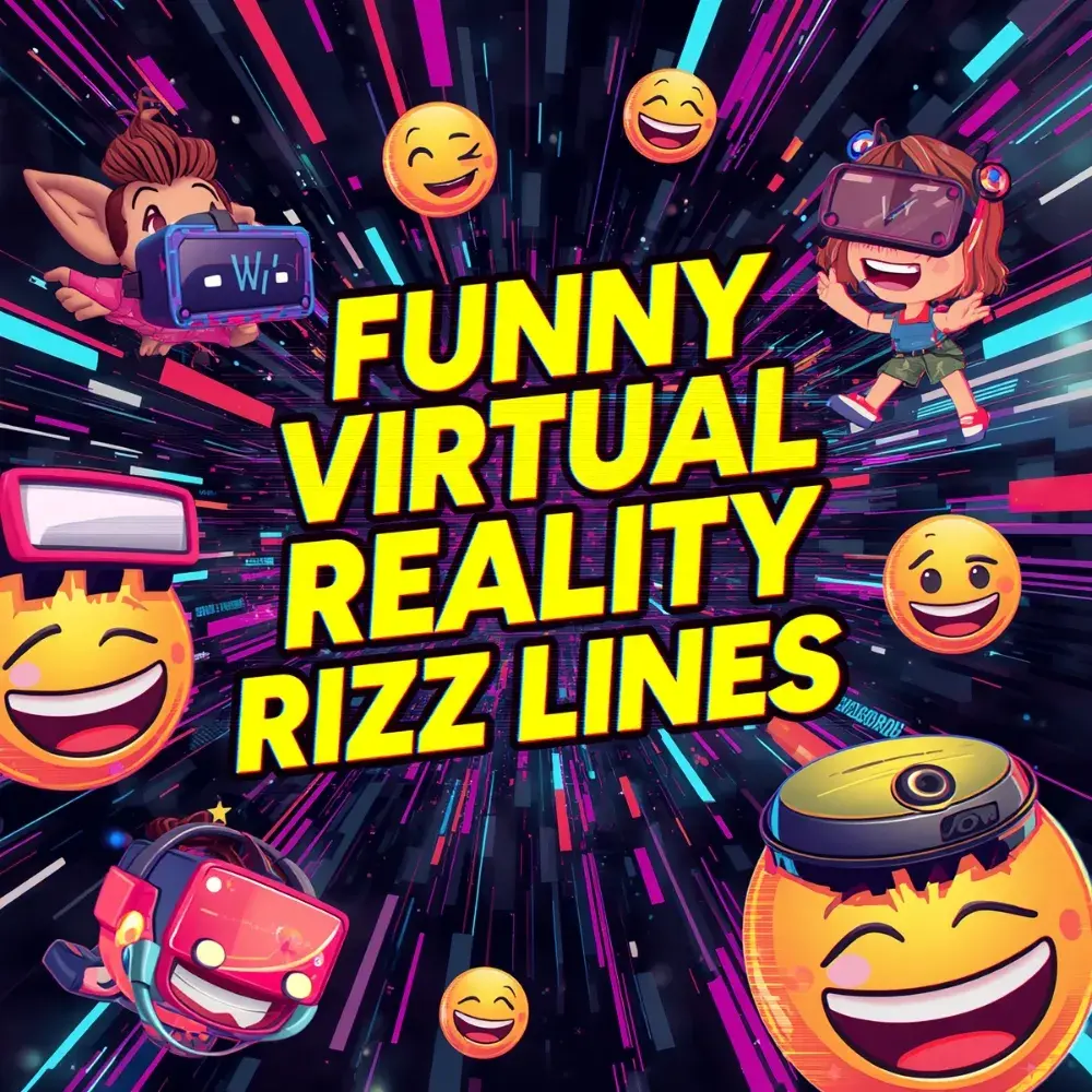 Funny Virtual Reality Rizz Lines