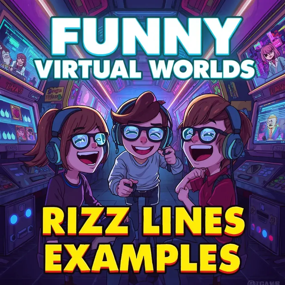 Funny Virtual Worlds Rizz Lines Examples