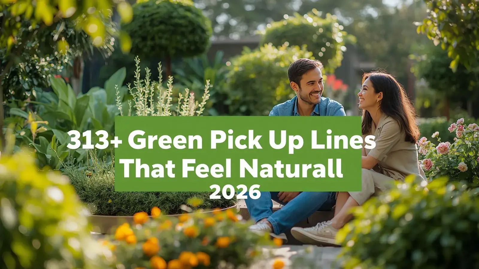 Green pick up lines