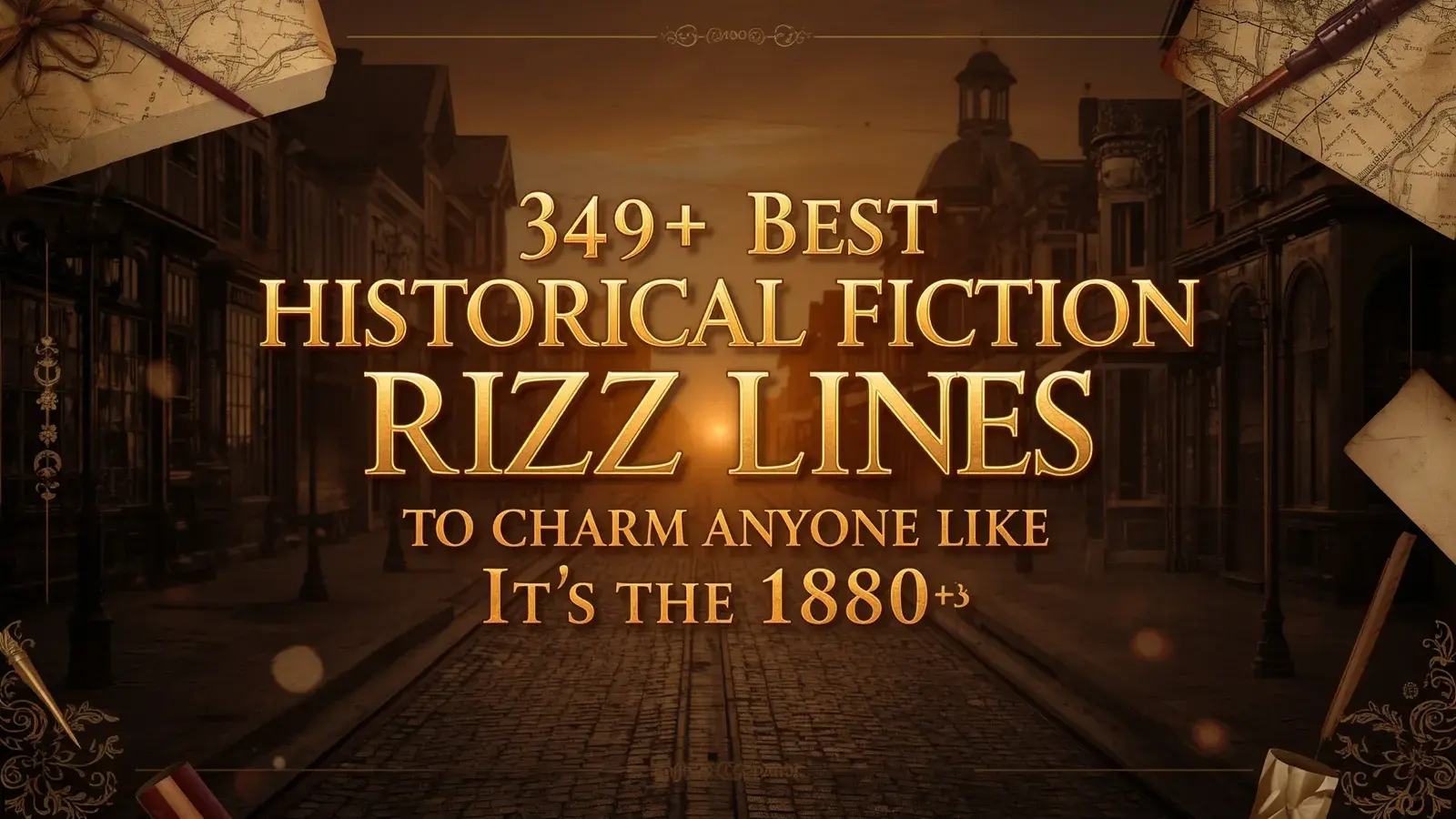 Historical fiction rizz lines