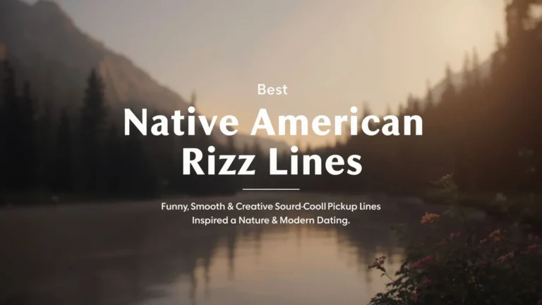Native American rizz lines