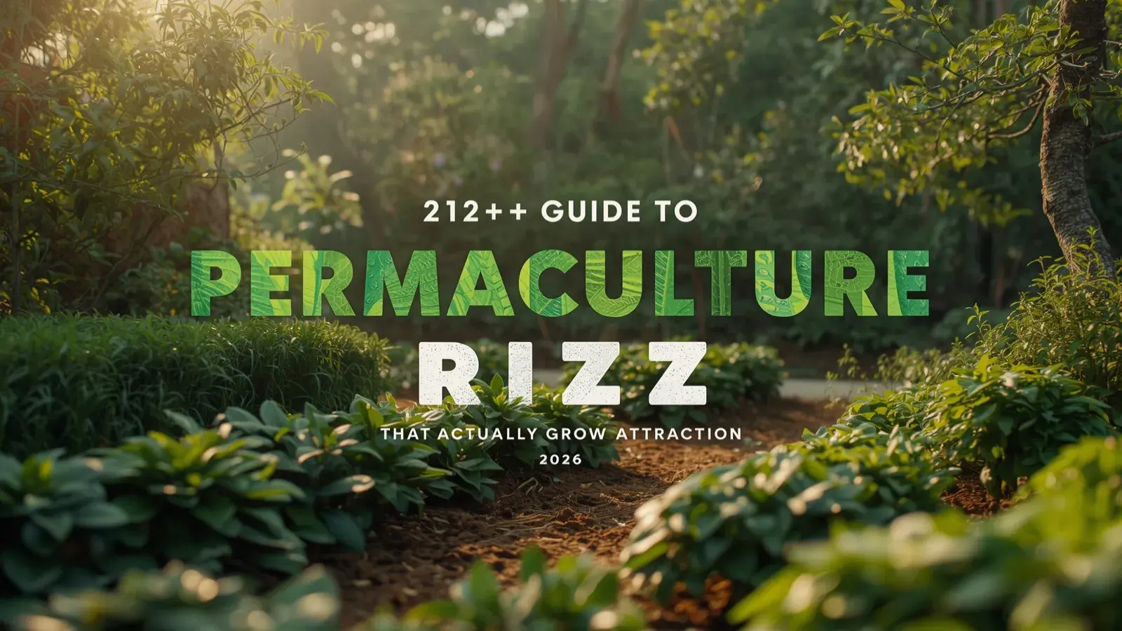Permaculture rizz lines