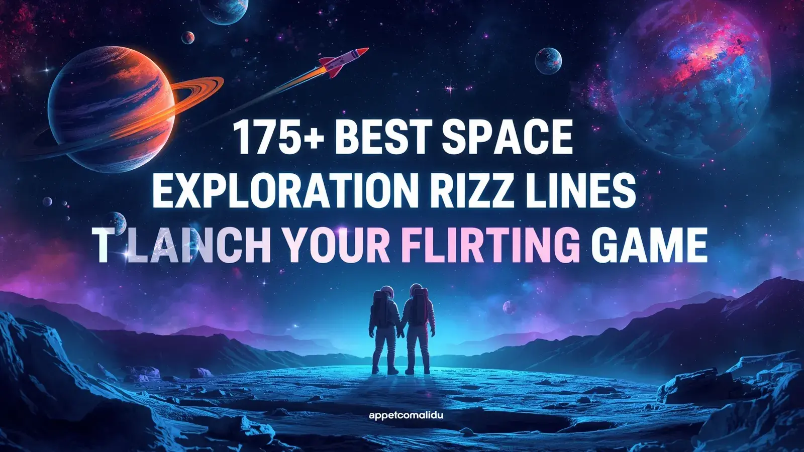 Space exploration rizz lines