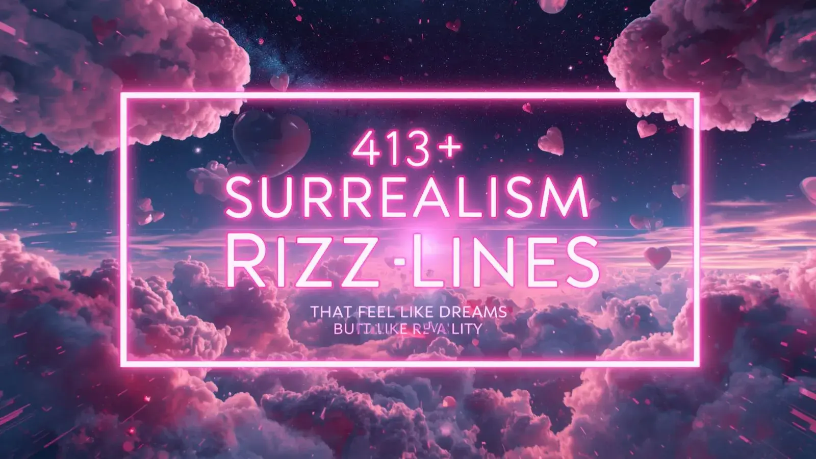 Surrealism rizz lines