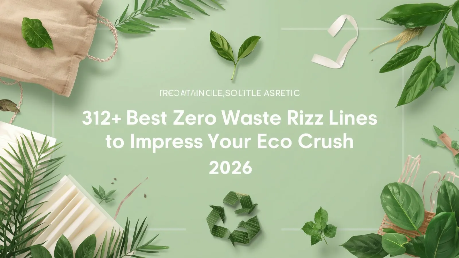 Zero waste rizz lines