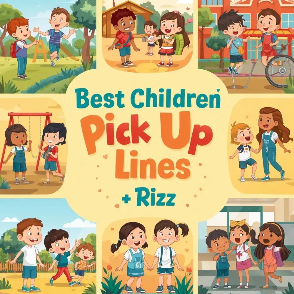 Best Children Pick Up Lines and Rizz