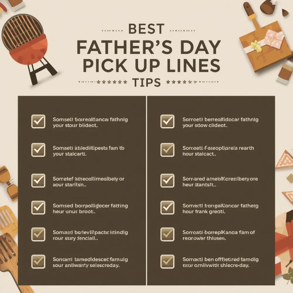 Best Father’s Day Pick Up Lines Tips
