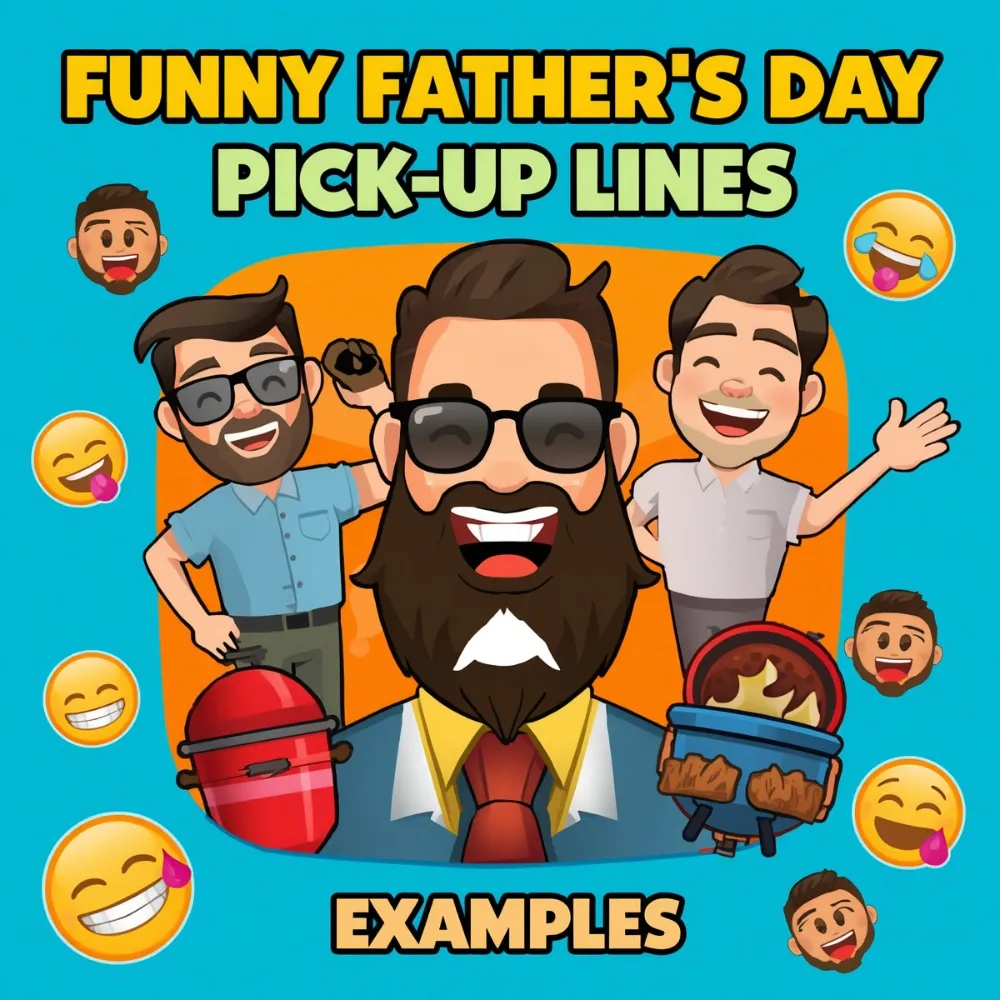 Funny Father’s Day Pick Up Lines Examples