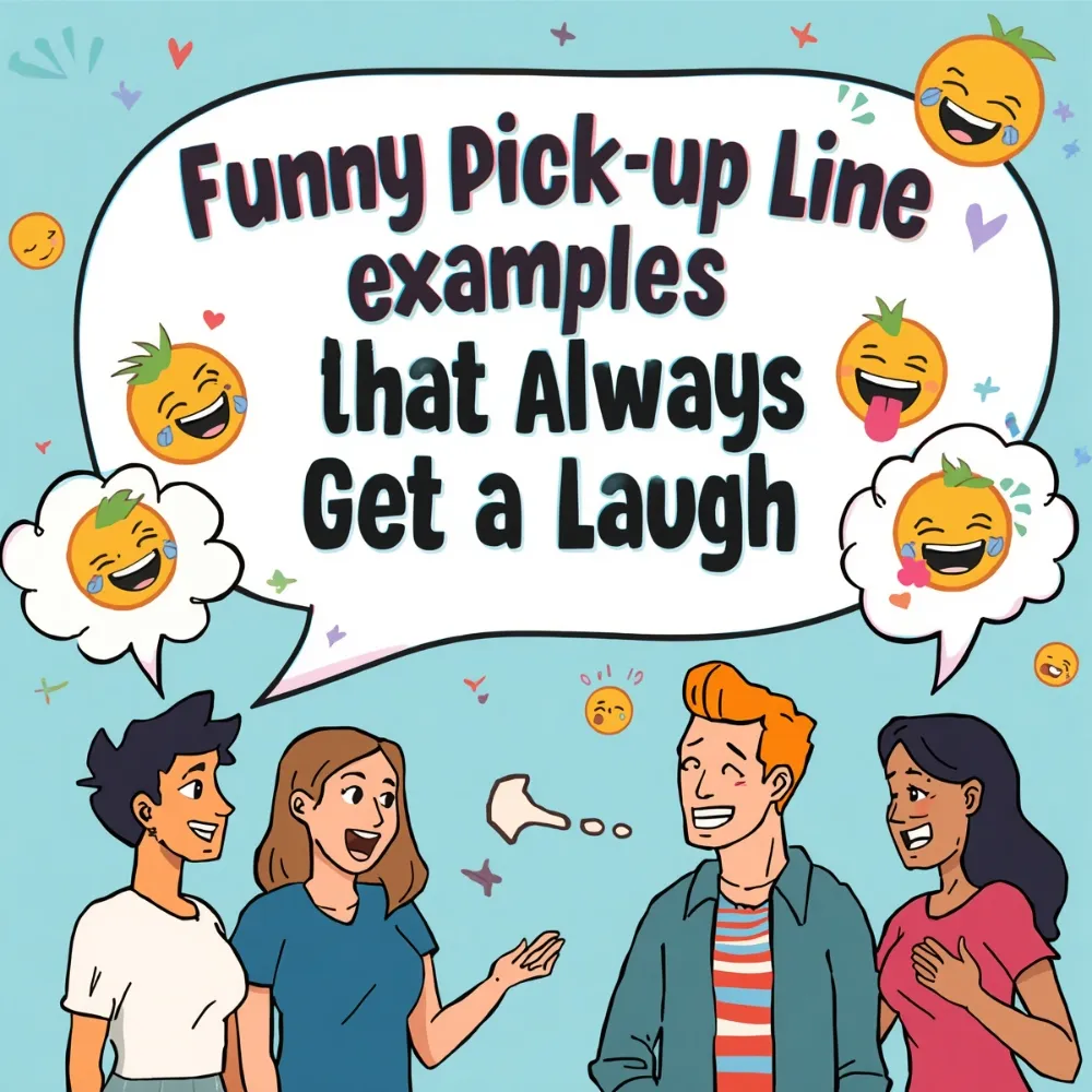 Funny Pick Up Line Examples That Always Get a Laugh