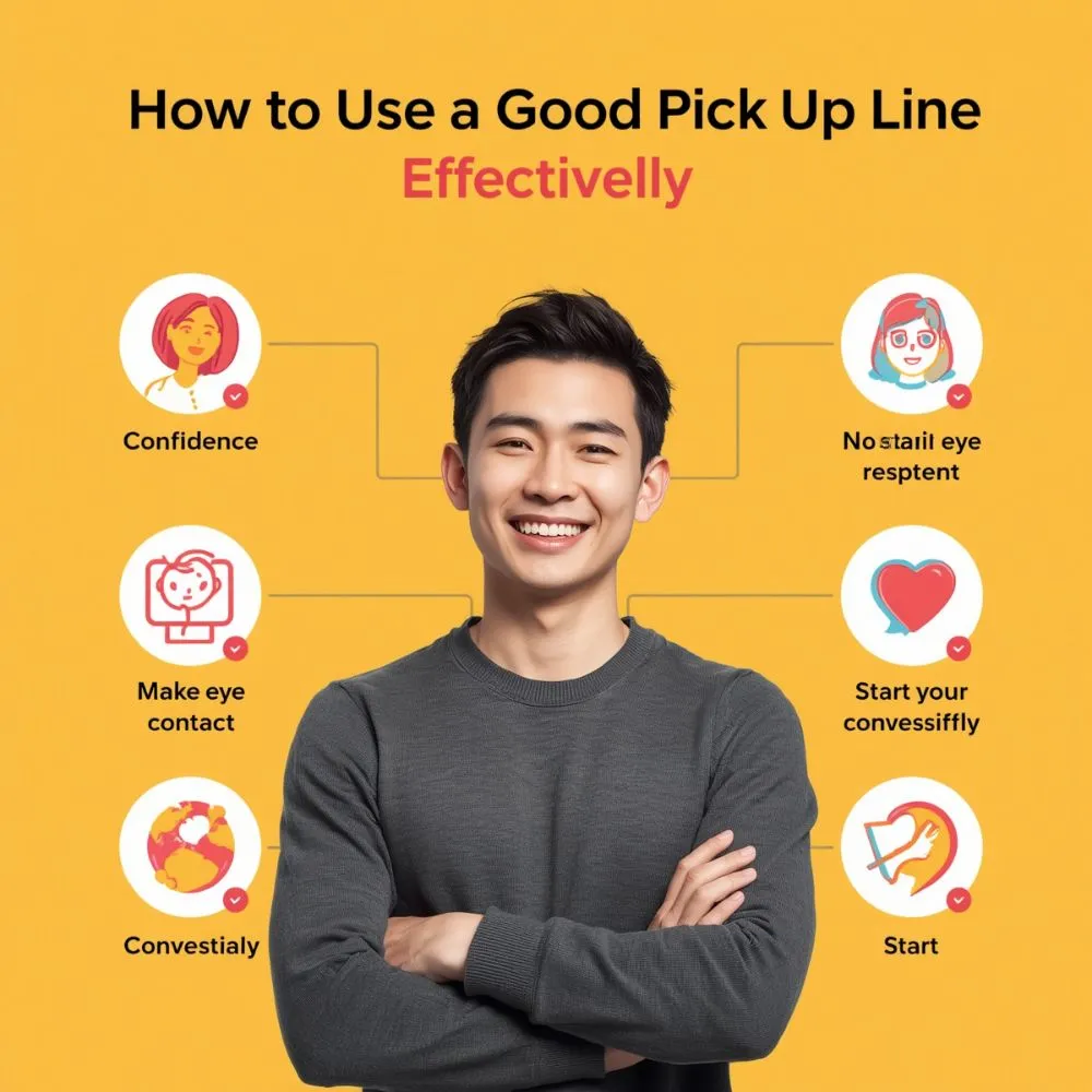 How to Use a Good Pick Up Line Effectively