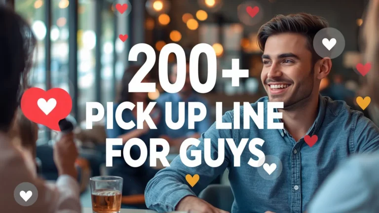 Pick Up Line for Guys